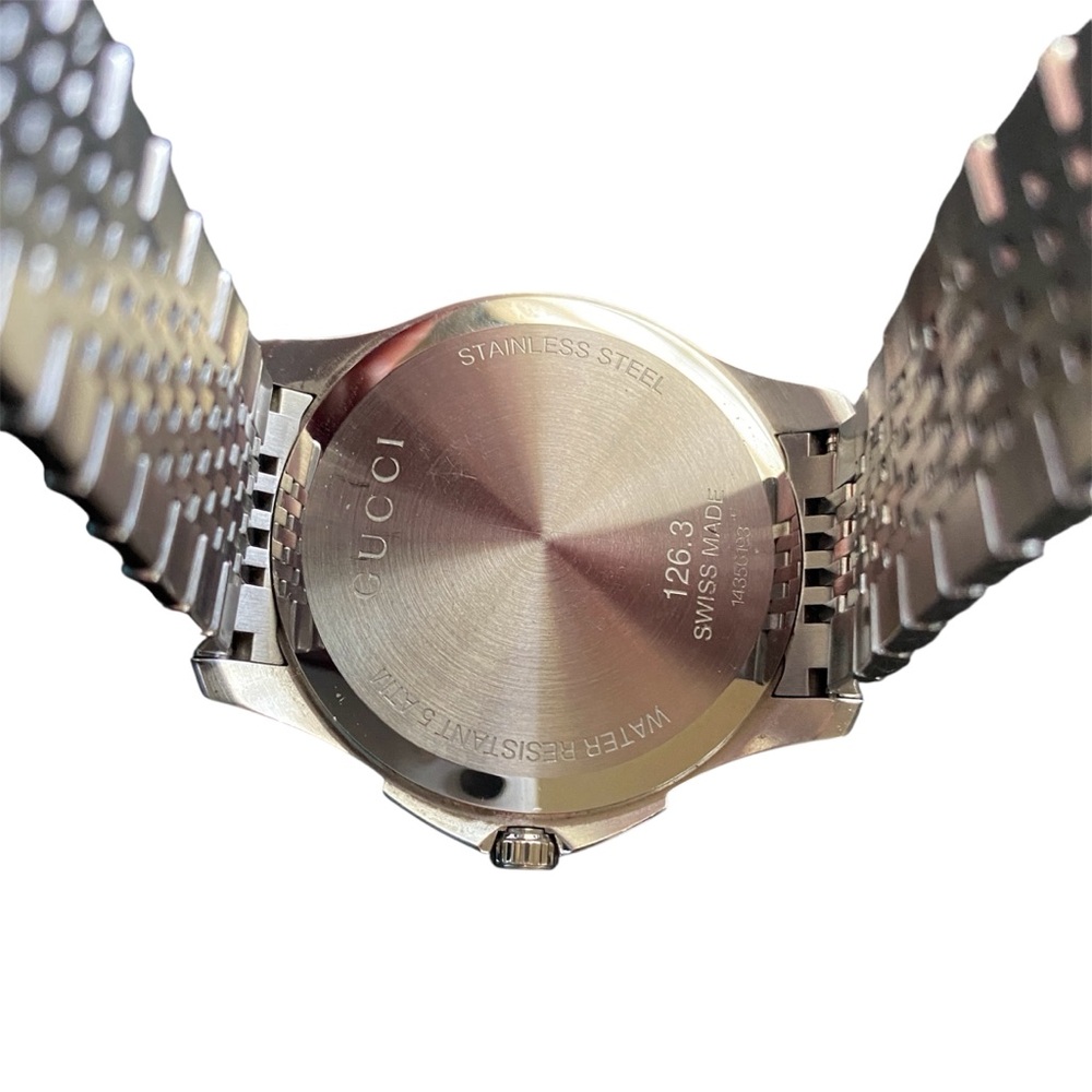 Gucci Stainless Steel 40mm G-Timeless Automatic Watch Black - Picture 6 of 8